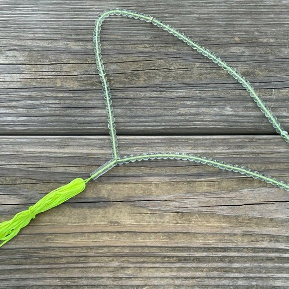 Lot of 2 Prayer Beads Plastic Green/Pink Religious Islamic Beads Tasbeeh New - Picture 5 of 9